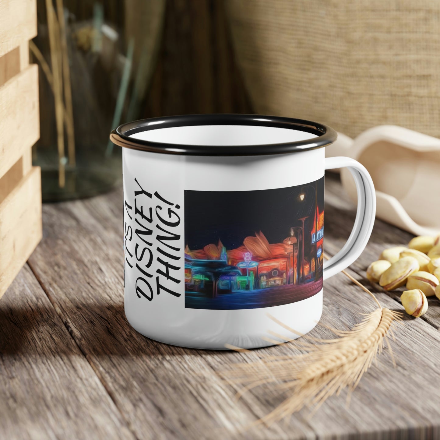 A Enamel Camp Cup Disneyland ~Radiator Springs ~ It's A Disney Thing!