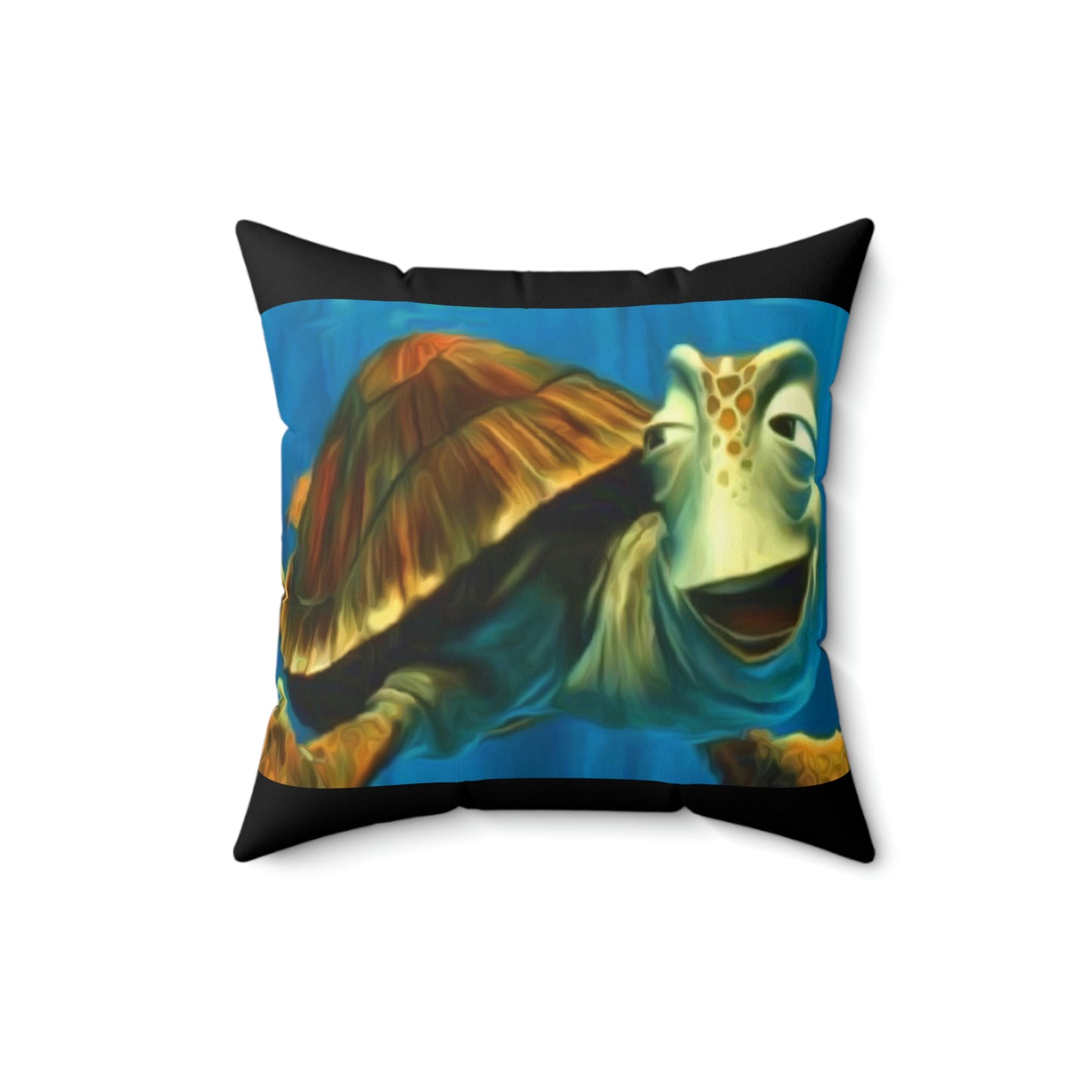 Spun Polyester Square Pillow ~Disney ~Names Crush~ Nemo