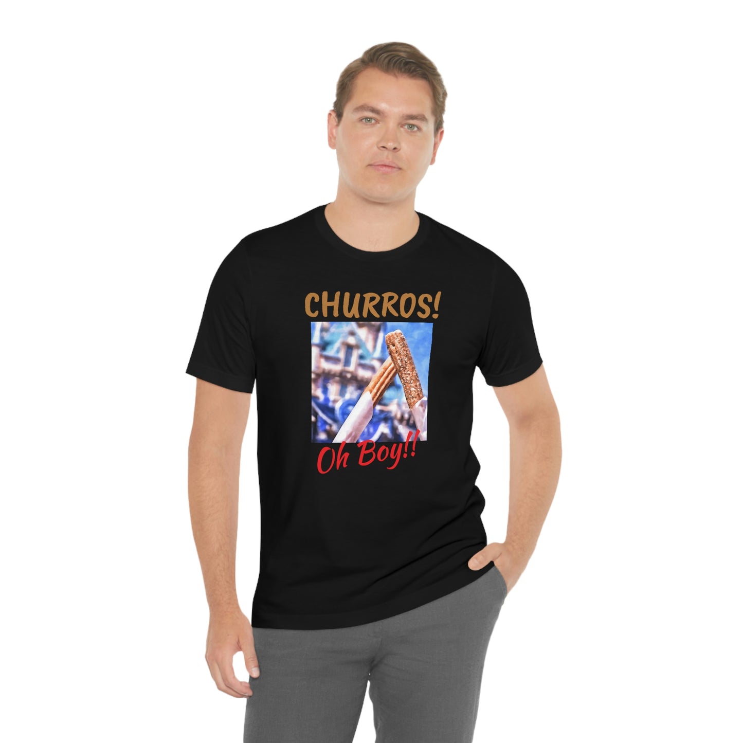 Unisex Jersey Short Sleeve Tee DISNEYLAND CHURROS