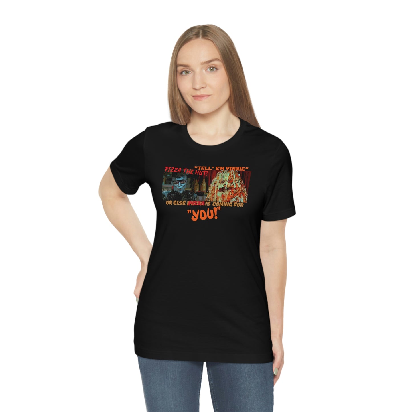 Unisex Jersey Short Sleeve Tee Spaceballs ~PIZZA THE HUT!~