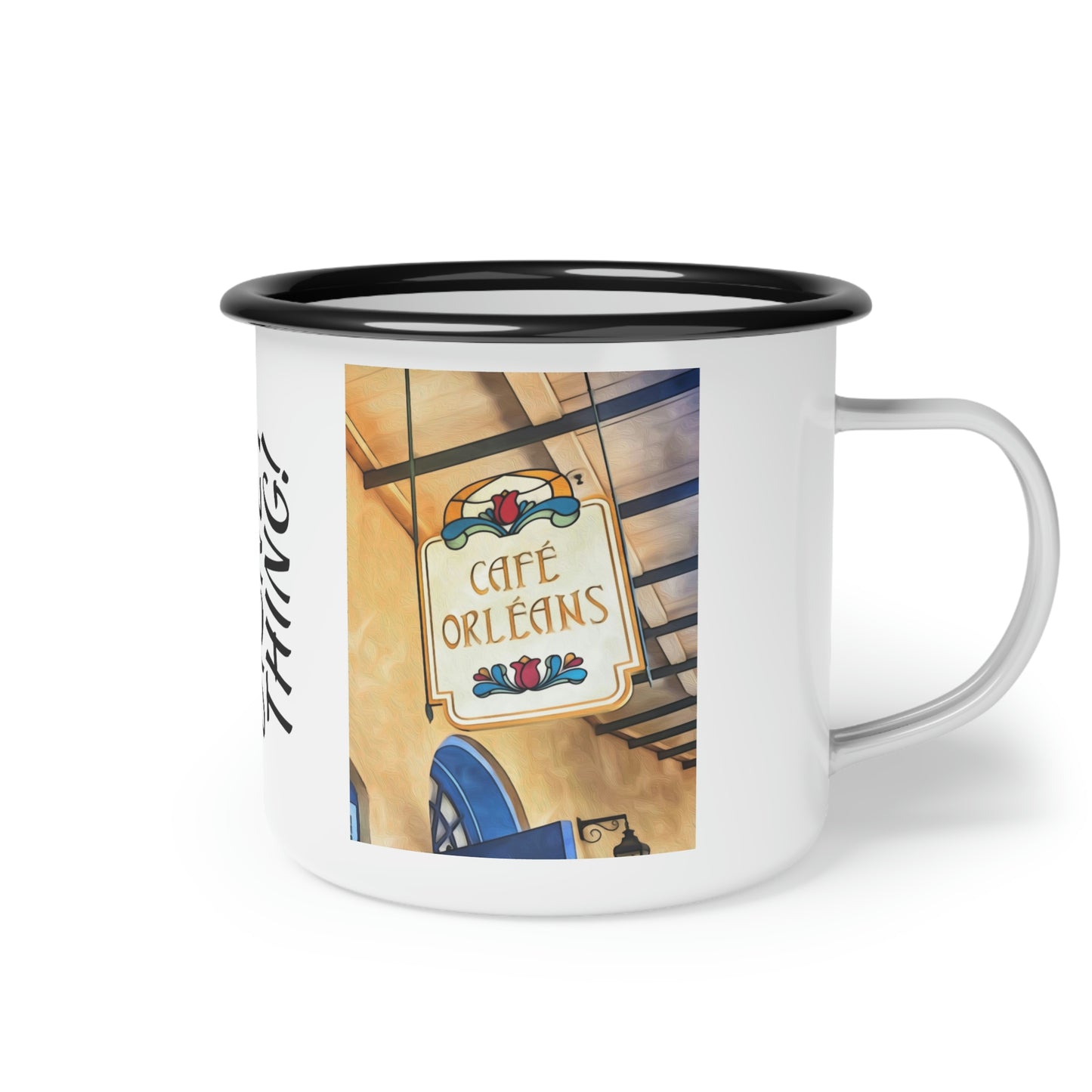 A Enamel Camp Cup Disneyland ~Cafe Orleans~ It's A Disney Thing!