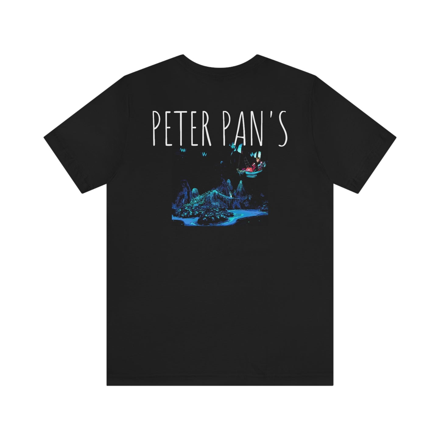 Unisex Jersey Short Sleeve Tee PETER PANS FLIGHT