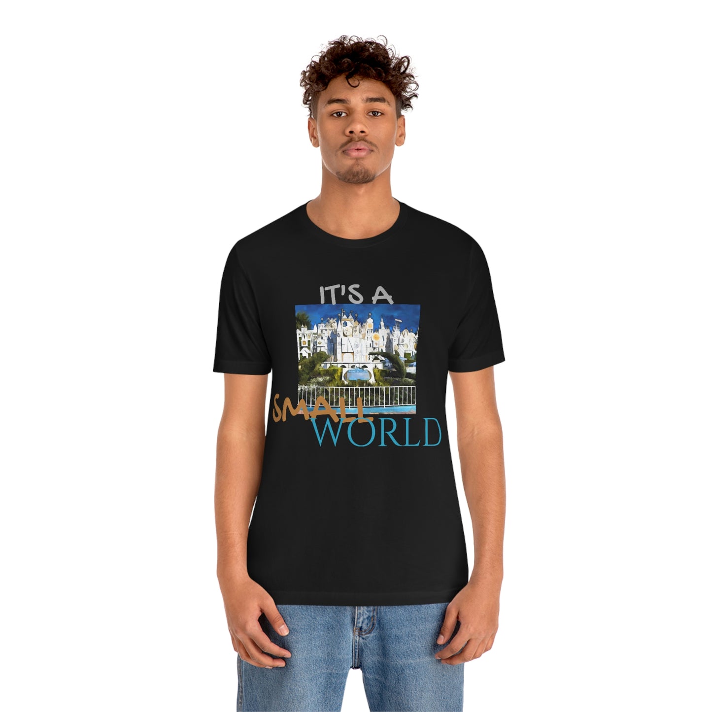Unisex Jersey Short Sleeve Tee SMALL WORLD