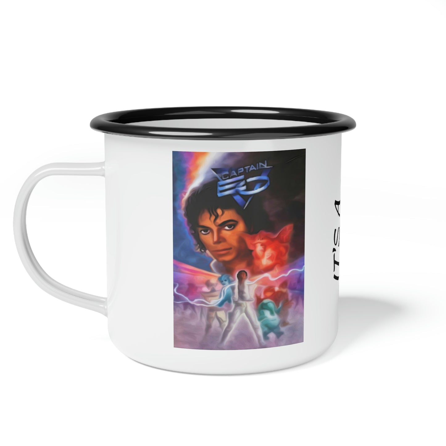 A Enamel Camp Cup Disneyland ~Captain EO~ It's A Disney Thing!