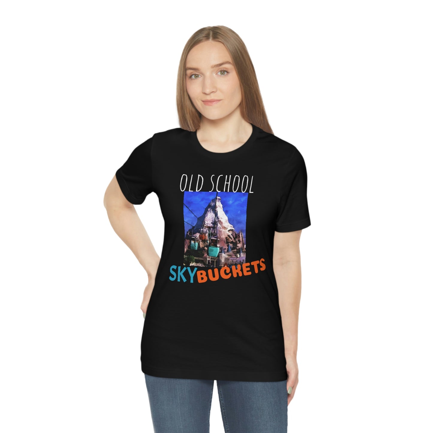 Unisex Jersey Short Sleeve Tee Disneyland SKY BUCKETS