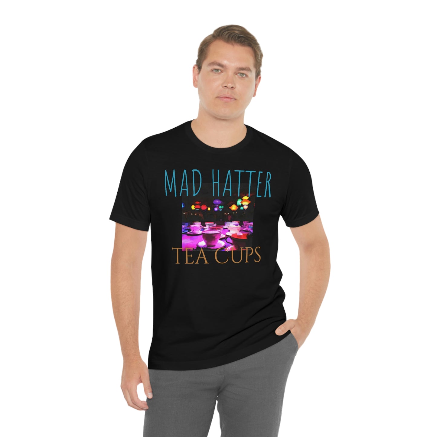 Unisex Jersey Short Sleeve Tee TEA CUPS