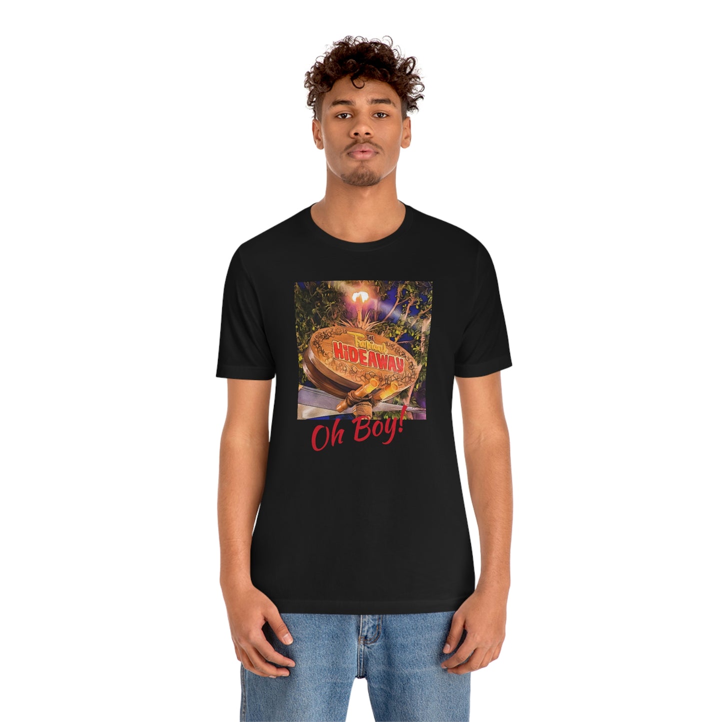 Unisex Jersey Short Sleeve Tee Disneyland TROPICAL HIDE AWAY Disneyland