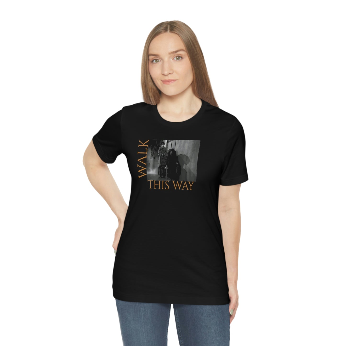 Unisex Jersey Short Sleeve Tee Young Frankenstein ~Walk This Way~ Igor