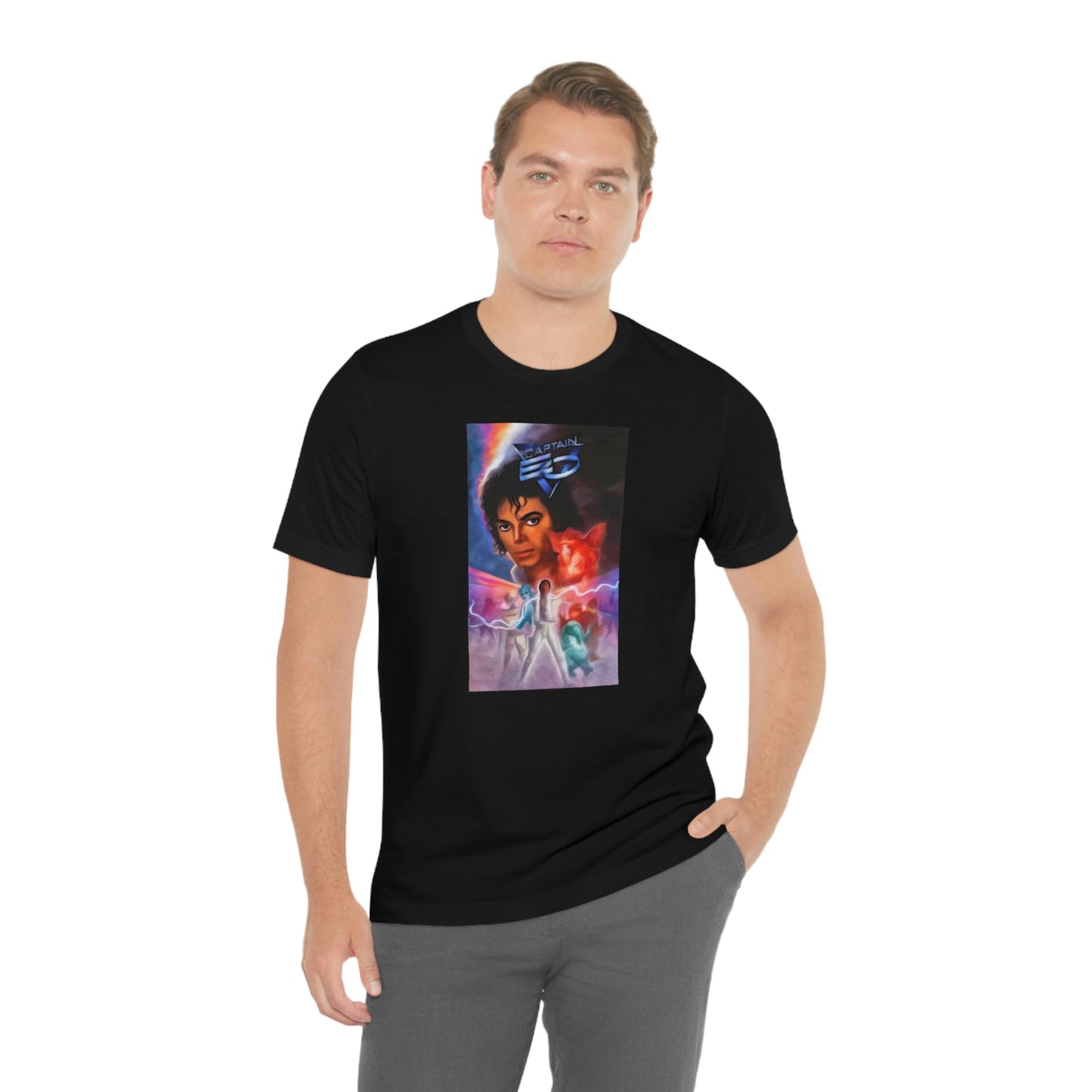 Unisex Jersey Short Sleeve Tee CAPTAIN EO