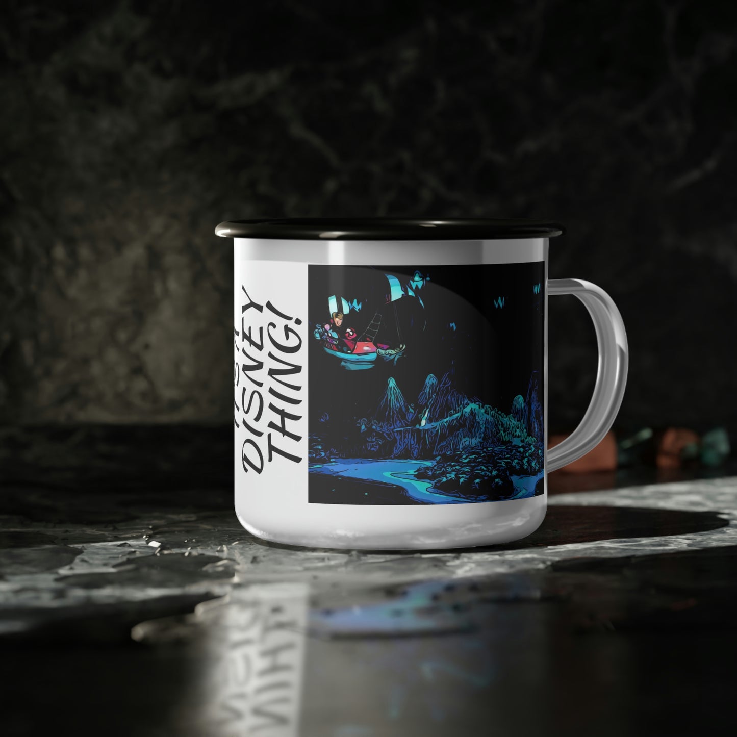 A Enamel Camp Cup Disneyland ~Peter Pan Flight~ It's A Disney Thing!