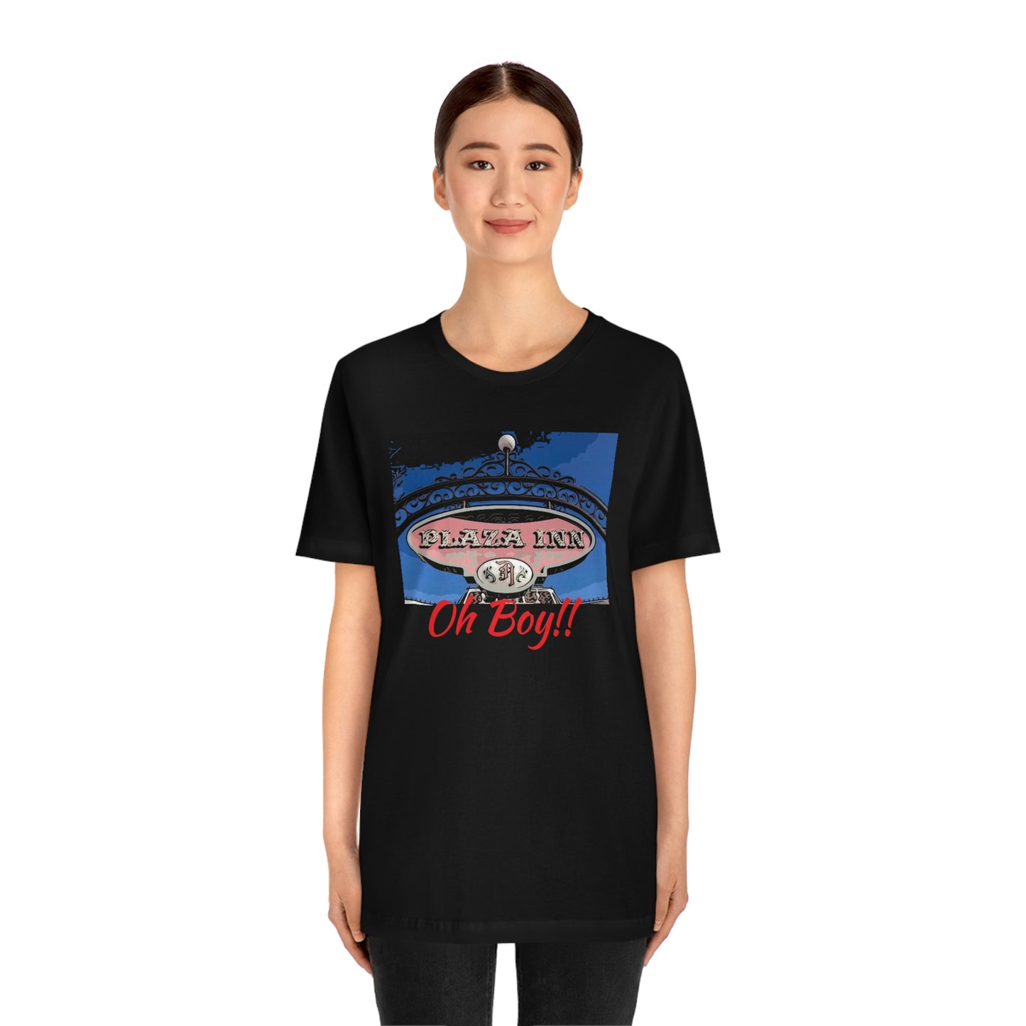Unisex Jersey Short Sleeve Tee DISNYLAND PLAZA INN