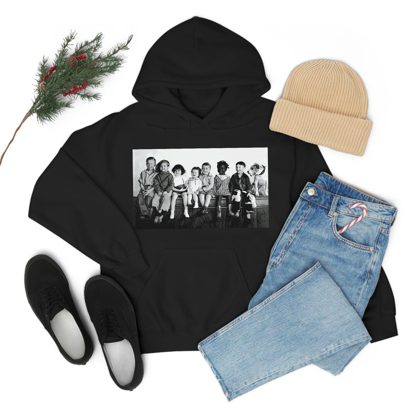 Unisex Heavy Blend™ Hooded Sweatshirt Little Rascals