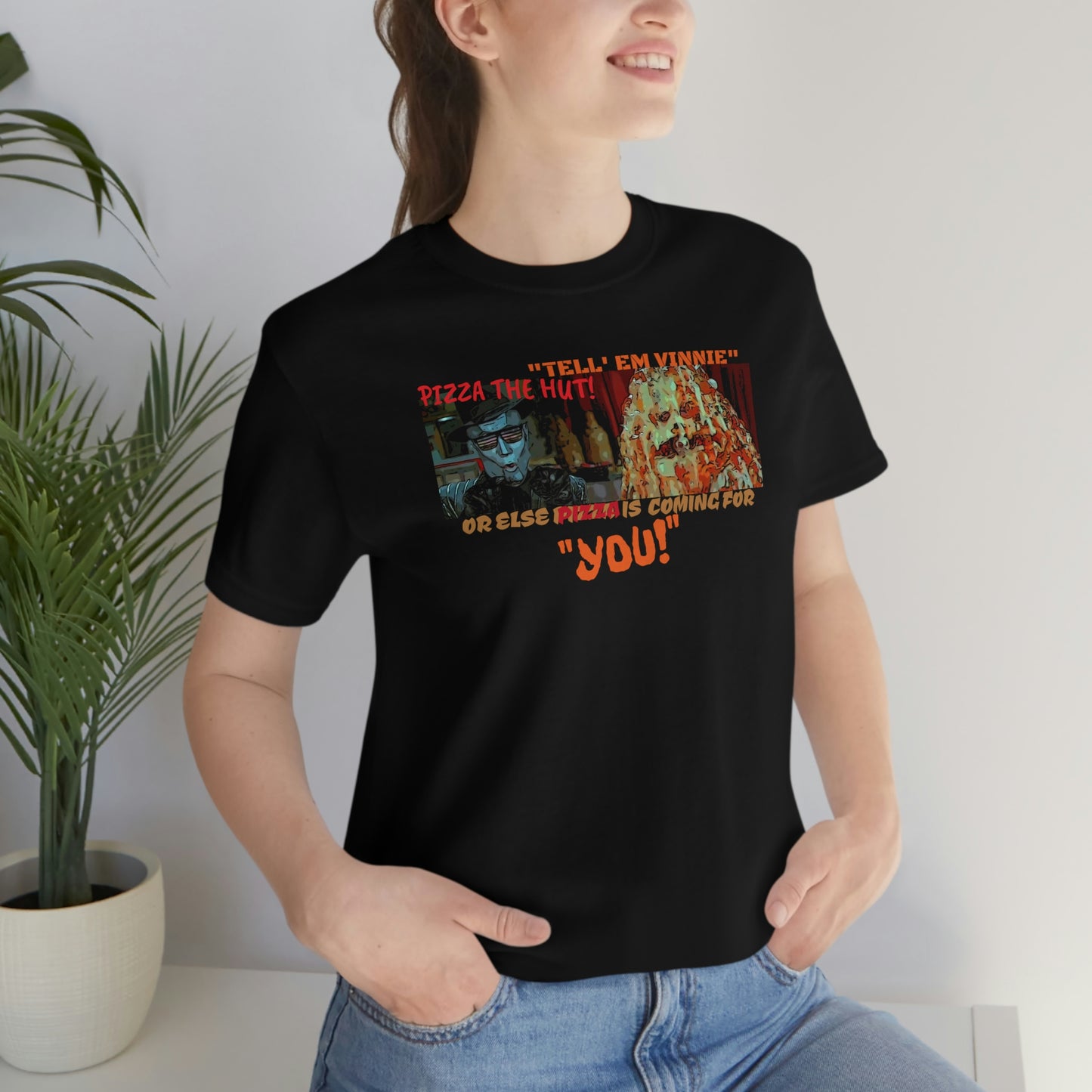Unisex Jersey Short Sleeve Tee Spaceballs ~PIZZA THE HUT!~