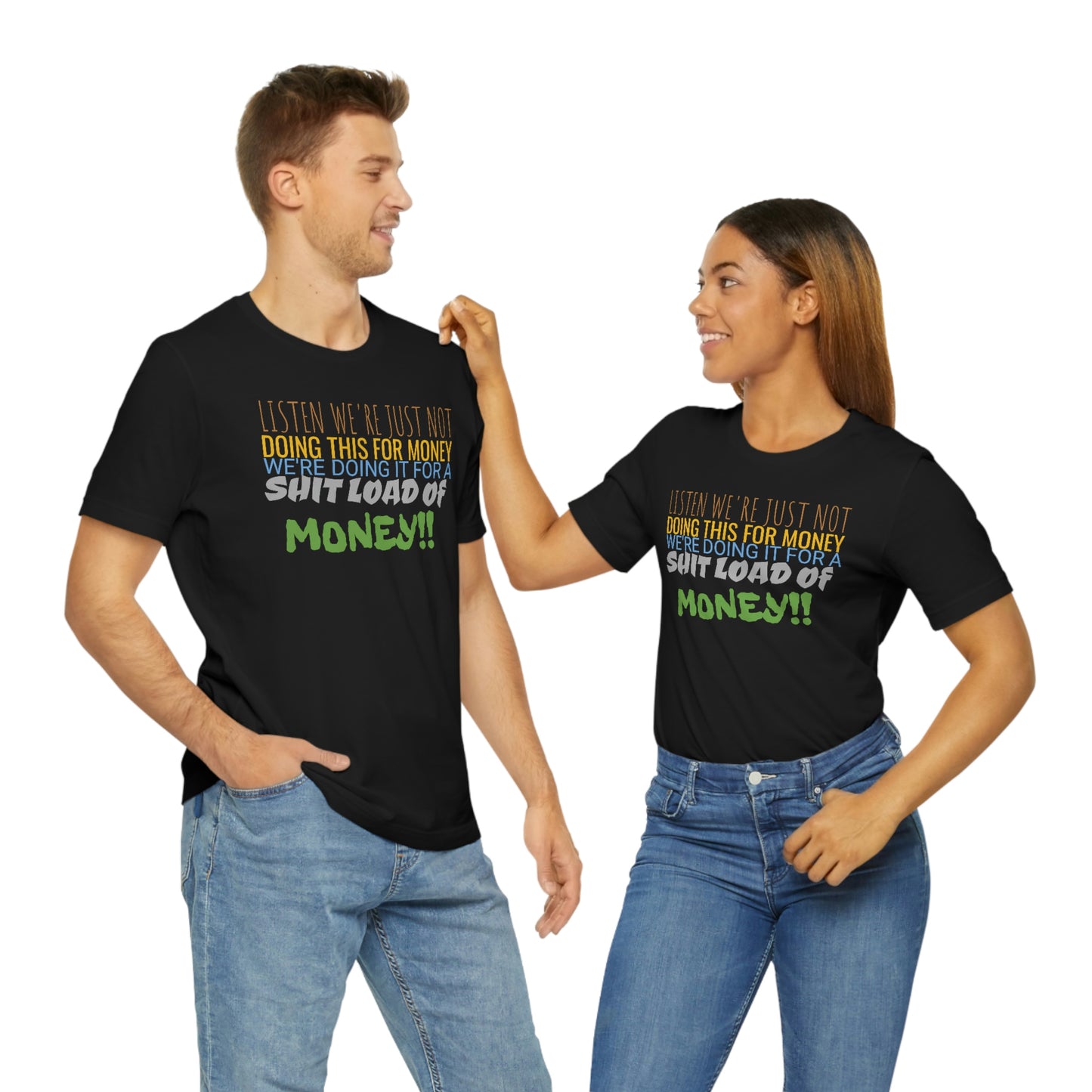 Unisex Jersey Short Sleeve Tee SpaceBalls movie "money"