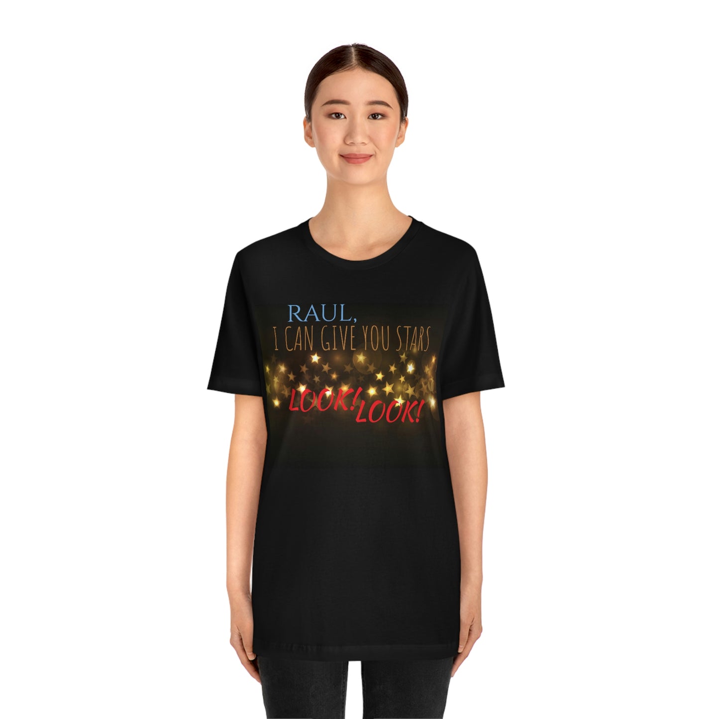 Unisex Jersey Short Sleeve Tee Who Framed Roger Rabbit -Quote- Raul, I can give stars