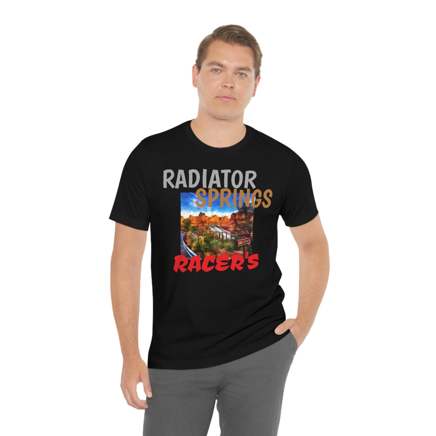 Unisex Jersey Short Sleeve Tee RADIATOR SPRINGS RACERS