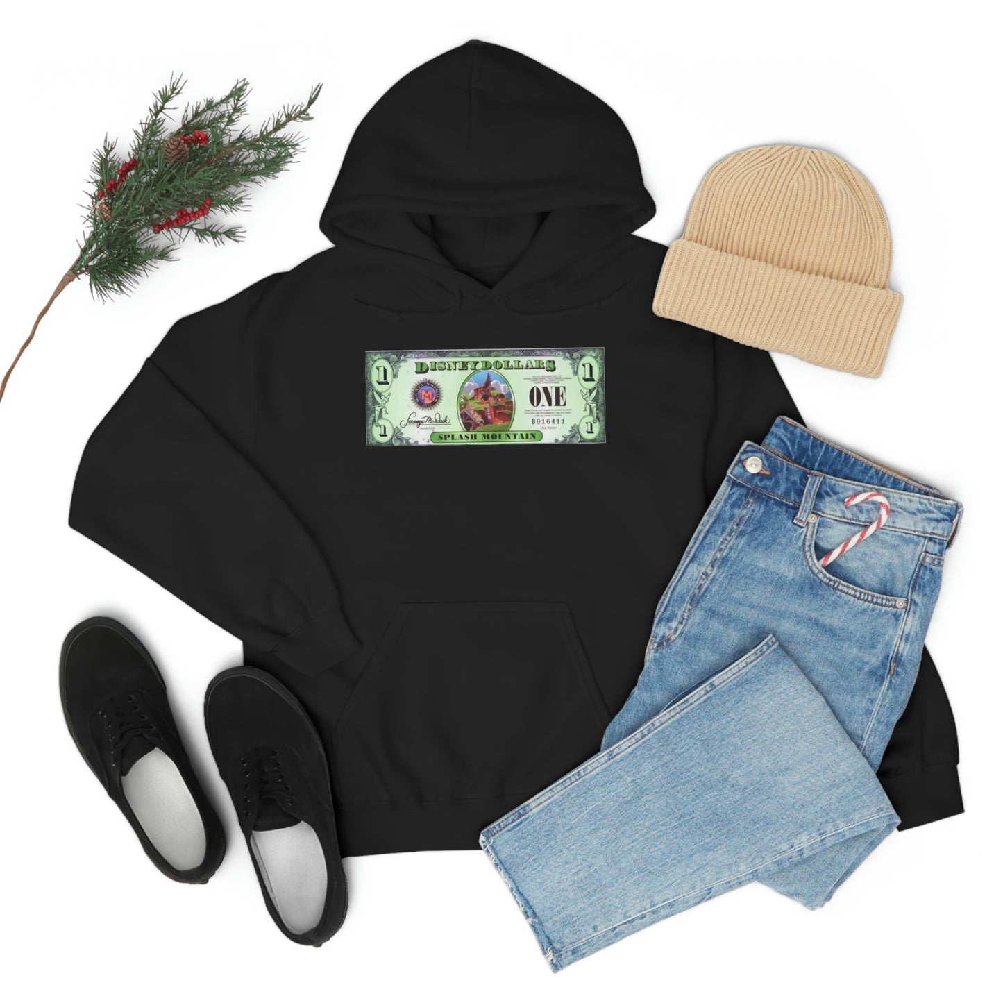 Unisex Heavy Blend Hooded Sweatshirt DISNEYLAND DOLLARS SPLASH Mountain
