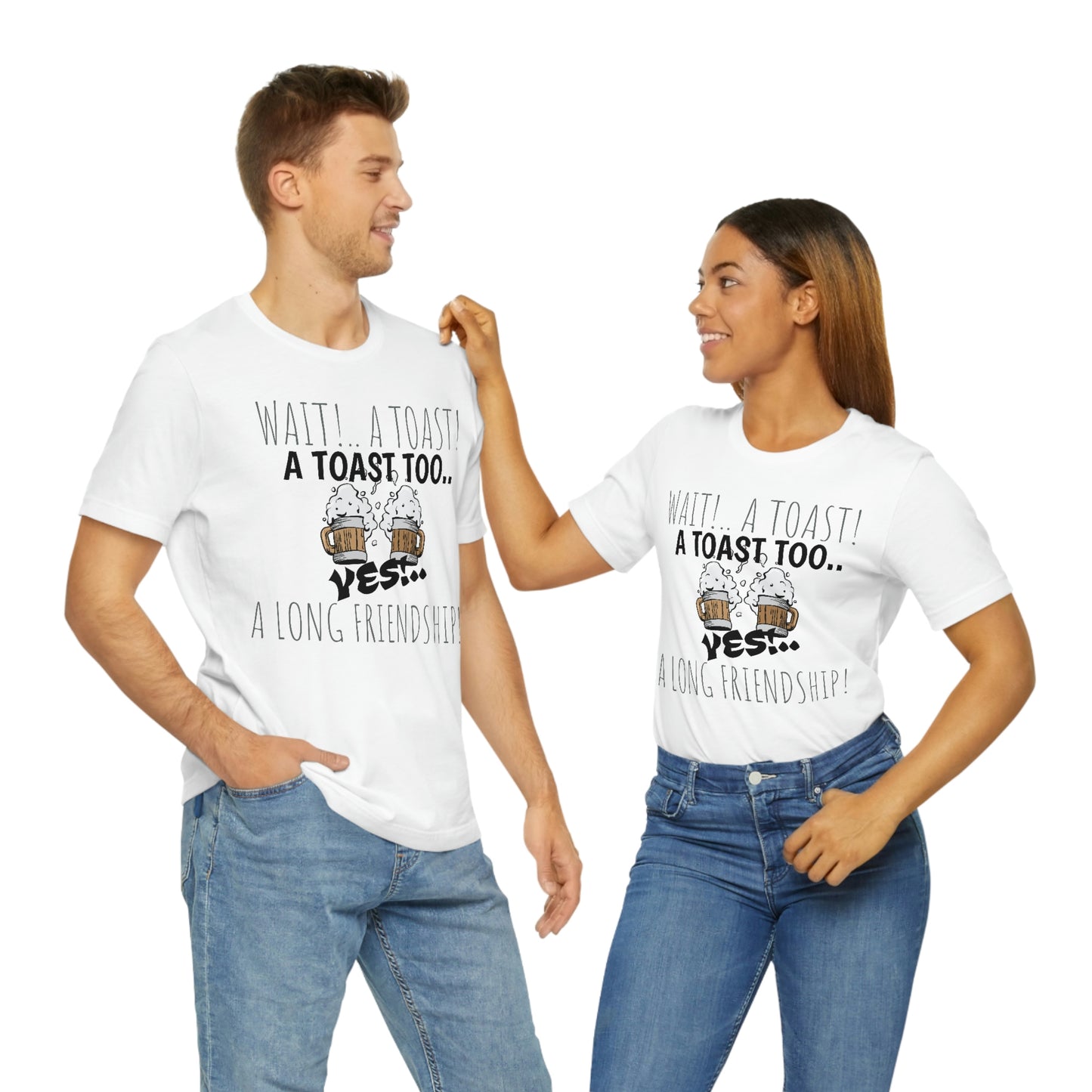 Unisex Jersey Short Sleeve Tee A TOAST