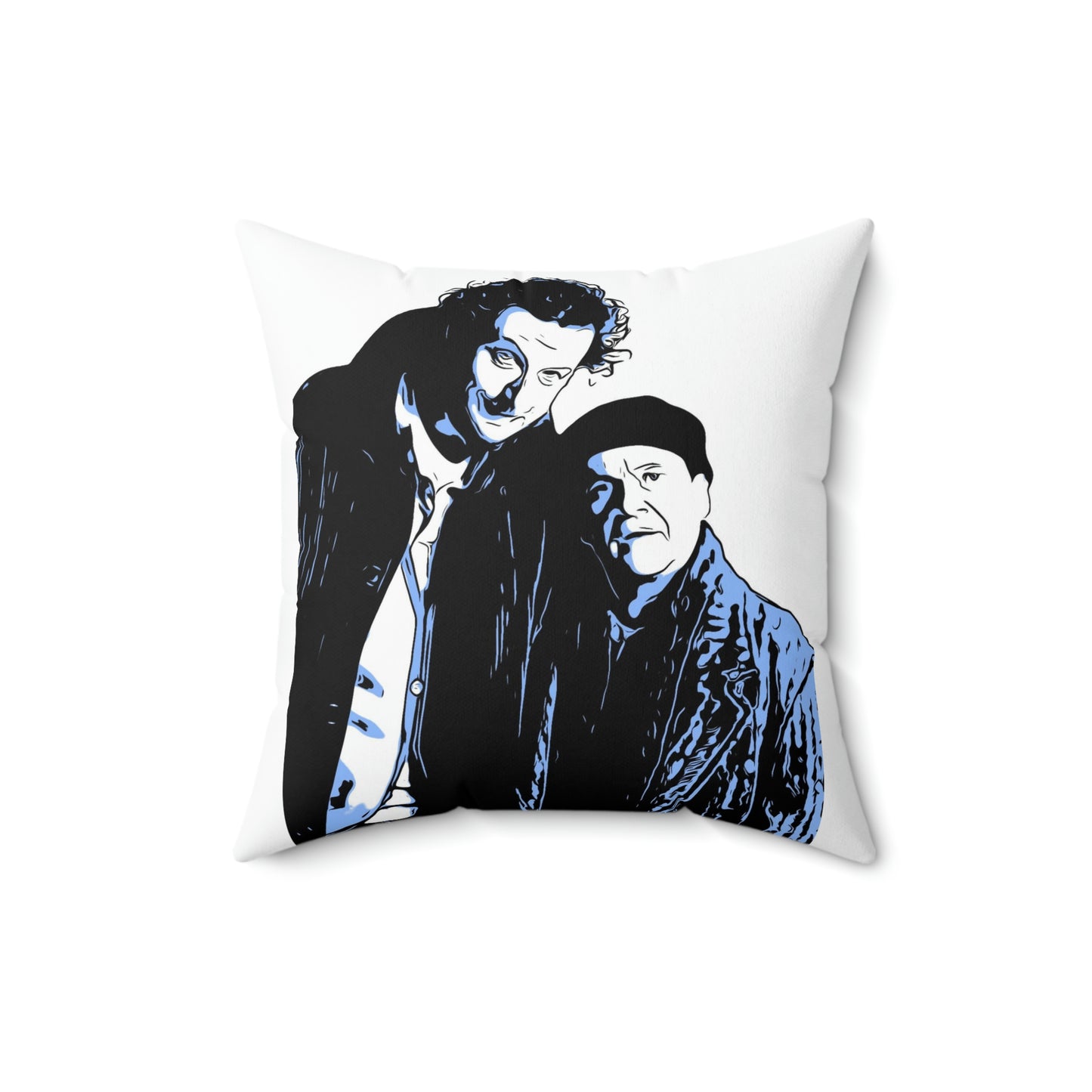 Spun Polyester Square Pillow ~Home Alone ~ Wet Bandits ~