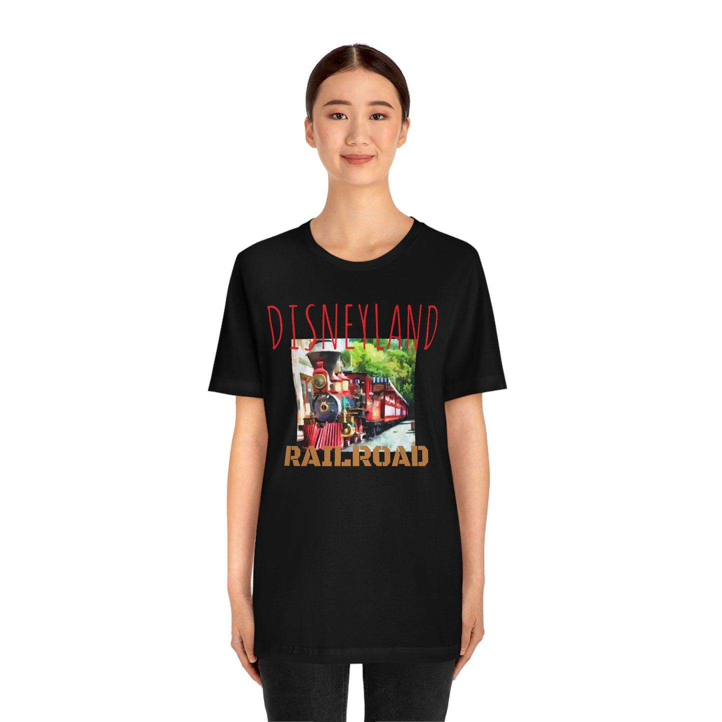 Unisex Jersey Short Sleeve Tee DISNEYLAND RAILROAD