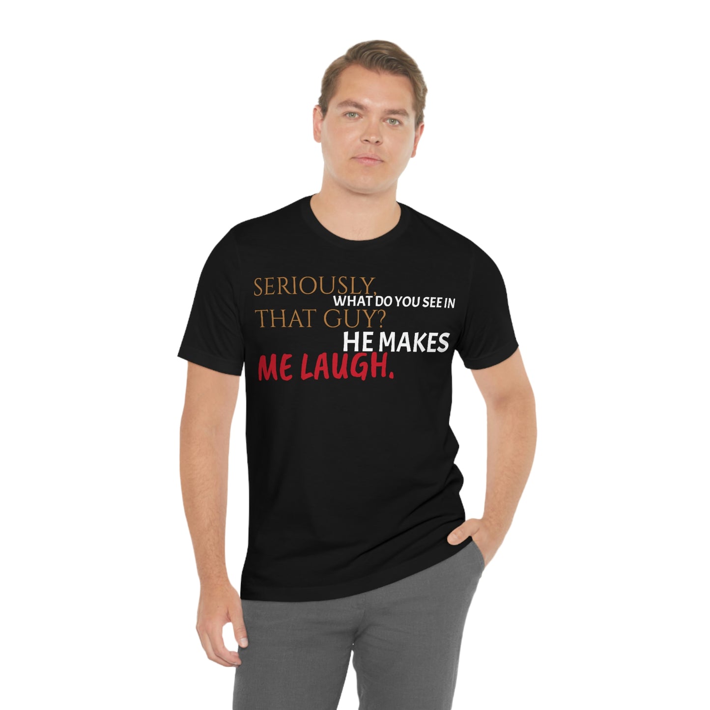 Unisex Jersey Short Sleeve Tee How Framed Roger Rabbit - He makes me laugh