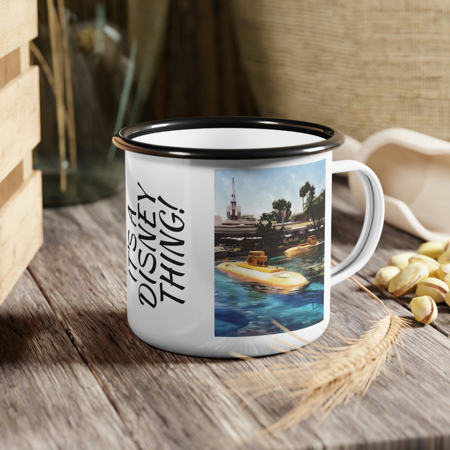 A Enamel Camp Cup Disneyland ~Submarine Voyage~ It's A Disney Thing!