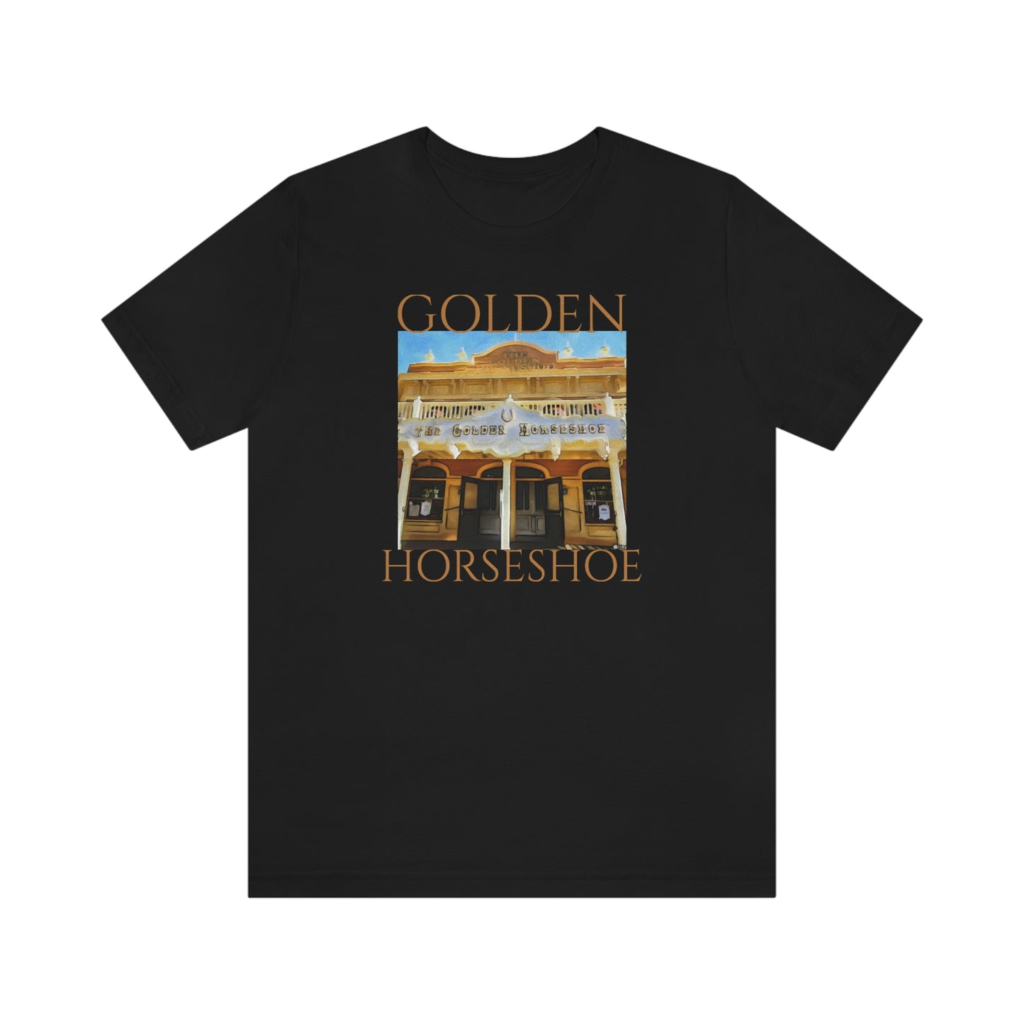 Unisex Jersey Short Sleeve Tee DISNEYLAND GOLDEN HORSESHOE