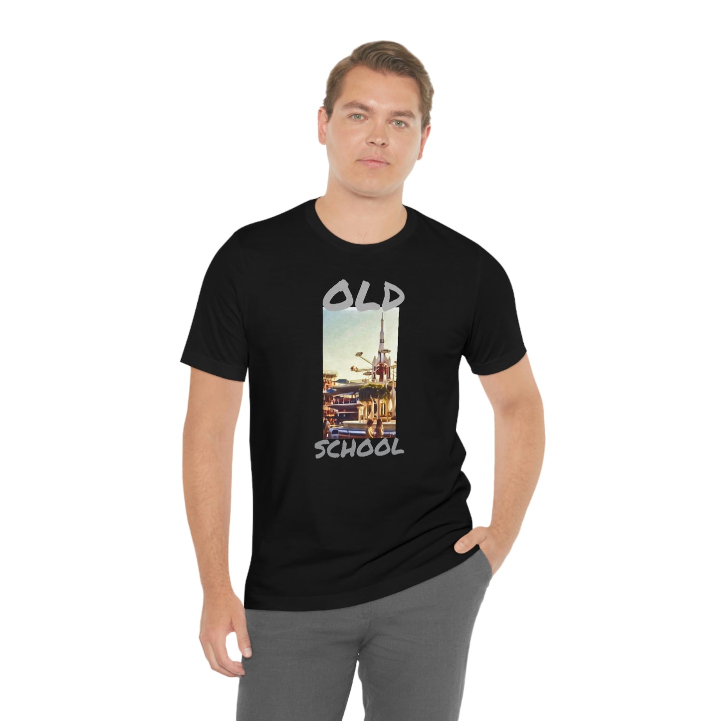 Unisex Jersey Short Sleeve Tee DISNEYLAND ROCKET JETS