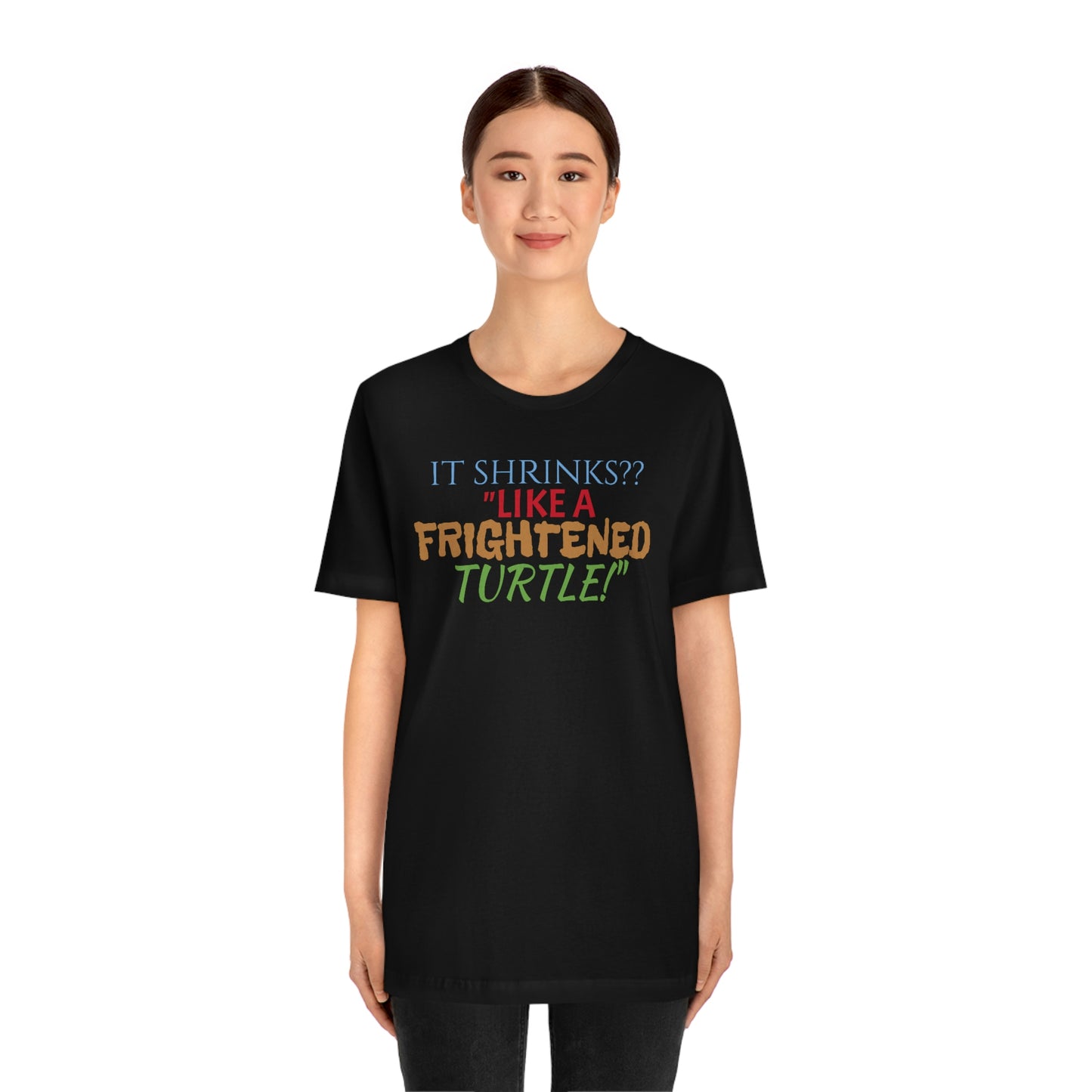 Unisex Jersey Short Sleeve Tee SEINFELD "IT SHRINKS"