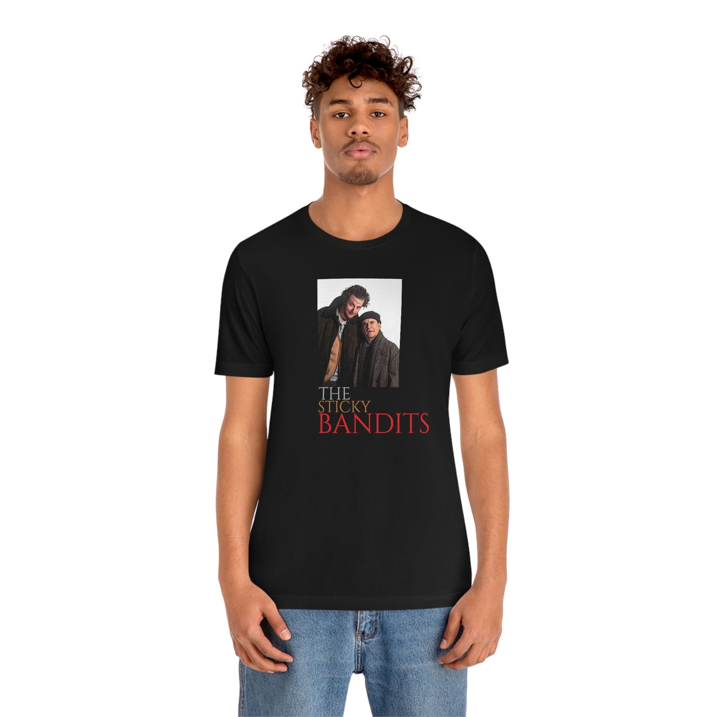 Unisex Jersey Short Sleeve Tee Home Alone 2- The Sticky Bandits