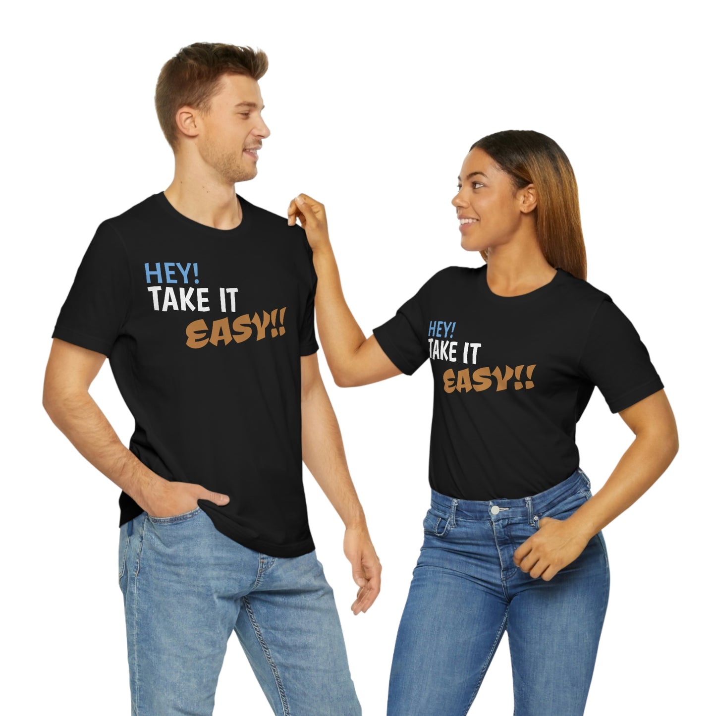 Unisex Jersey Short Sleeve Tee Nacho Libre - "Take it Easy"