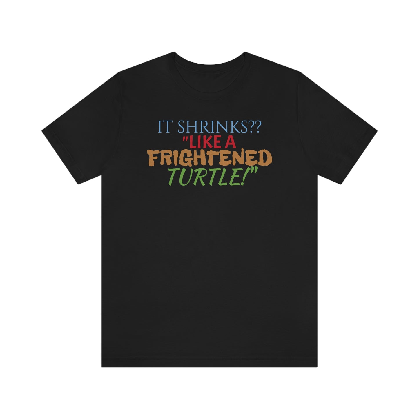 Unisex Jersey Short Sleeve Tee SEINFELD "IT SHRINKS"