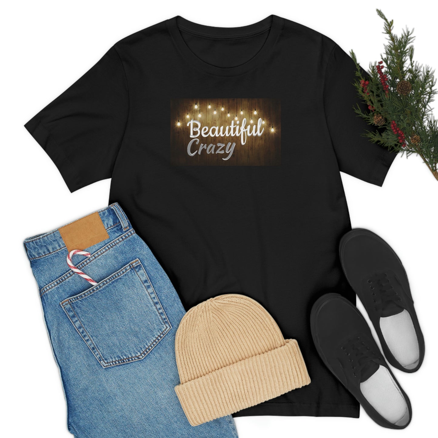 Unisex Jersey Short Sleeve Tee Beautiful Crazy