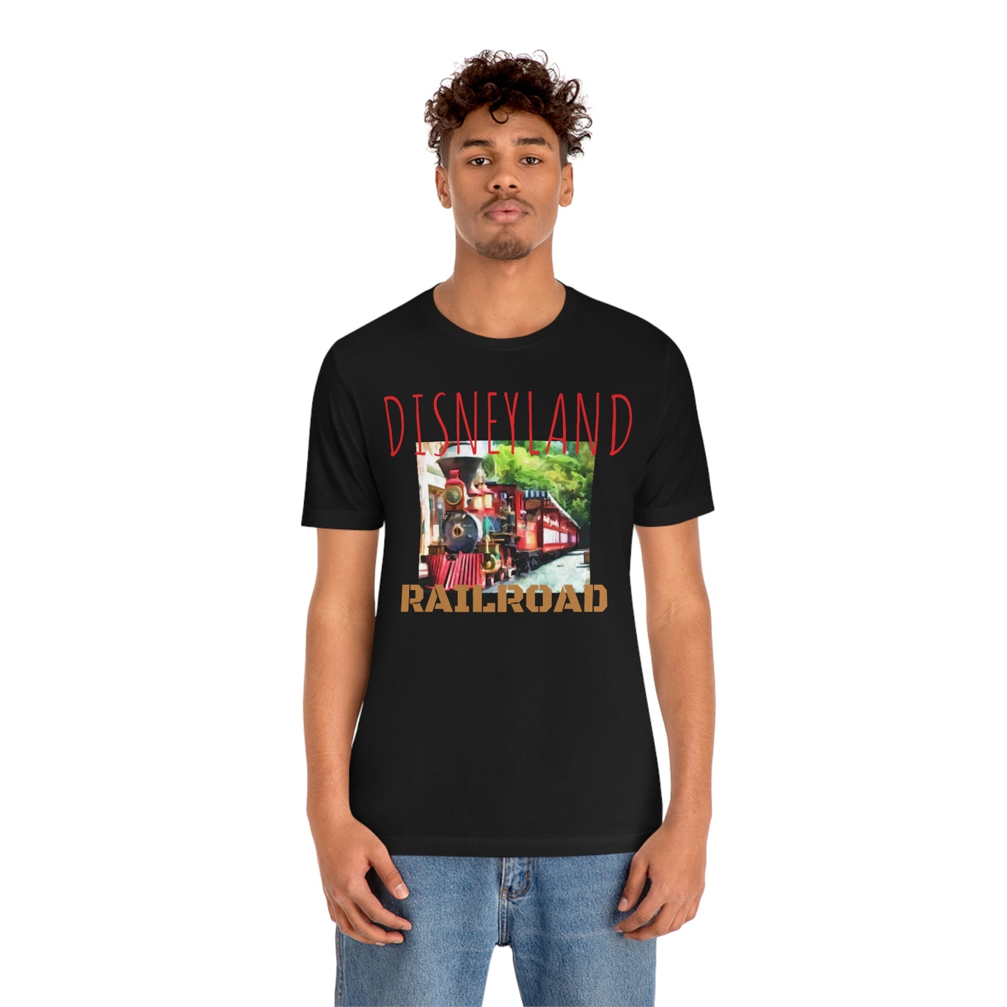 Unisex Jersey Short Sleeve Tee DISNEYLAND RAILROAD