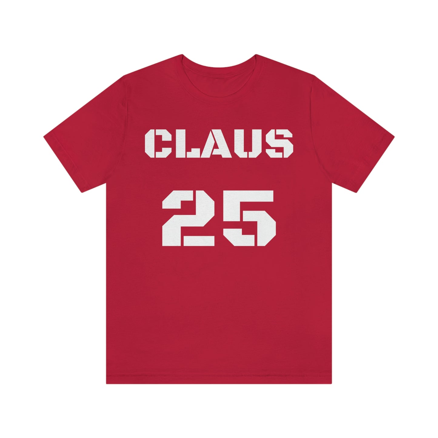 Unisex Jersey Short Sleeve Tee Christmas Santa Claus ~Claus 25~