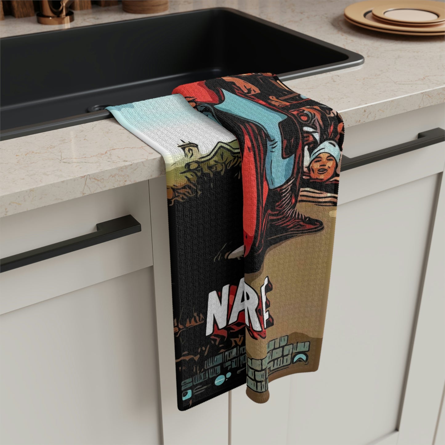 Soft Tea Towel Nacho Libre Movie ~ Poster
