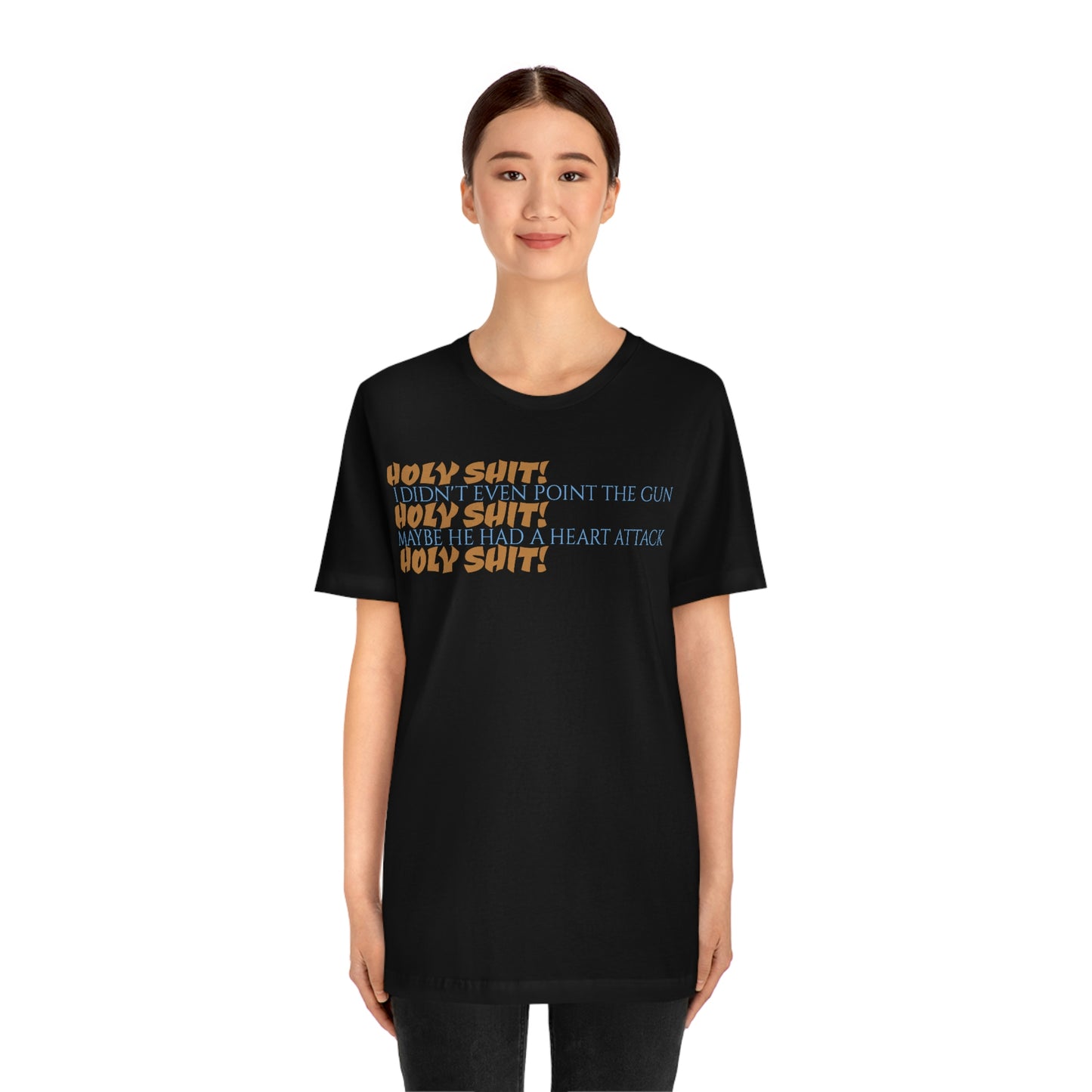 Unisex Jersey Short Sleeve Tee Animal House - " holy"