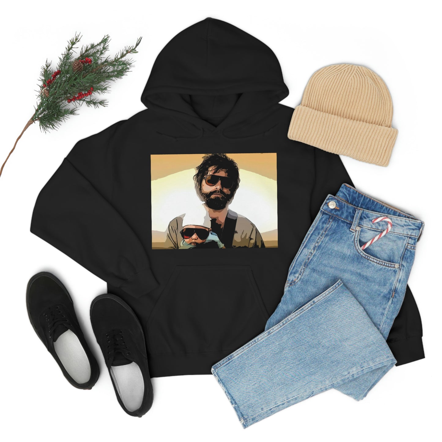 Unisex Heavy Blend™ Hooded Sweatshirt ~The Hangover ~ baby Carlos