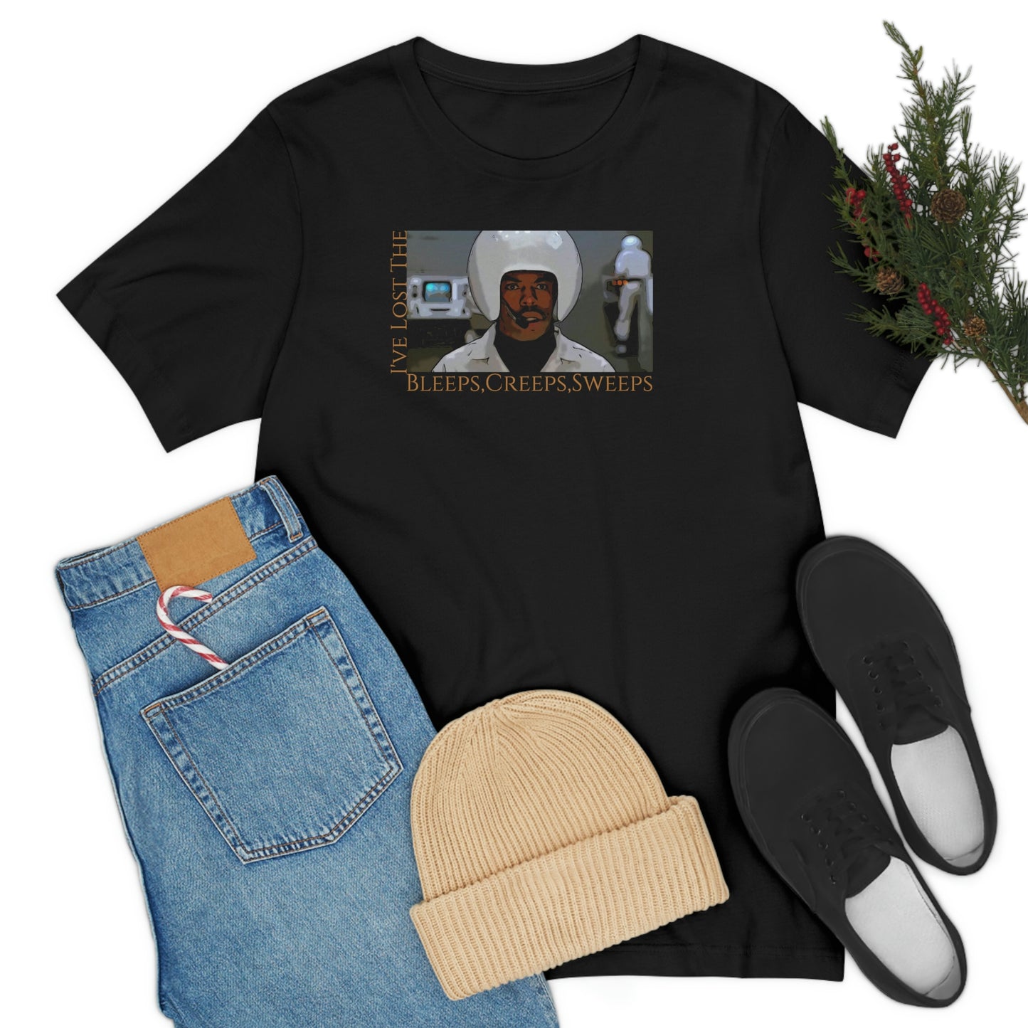 Unisex Jersey Short Sleeve Tee ~Spaceballs ~I've Lost The Bleeps,Creeps,Sweeps