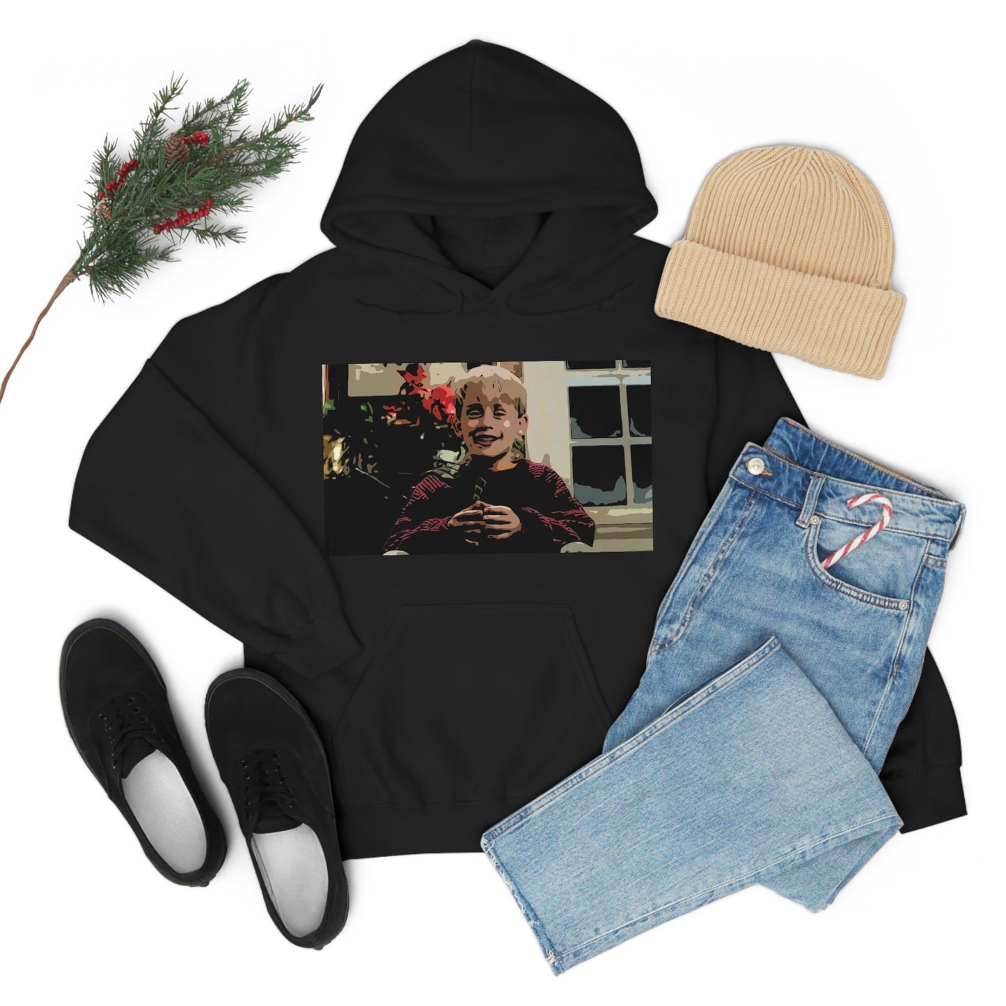 Unisex Heavy Blend™ Hooded Sweatshirt Home Alone ~ Kevin