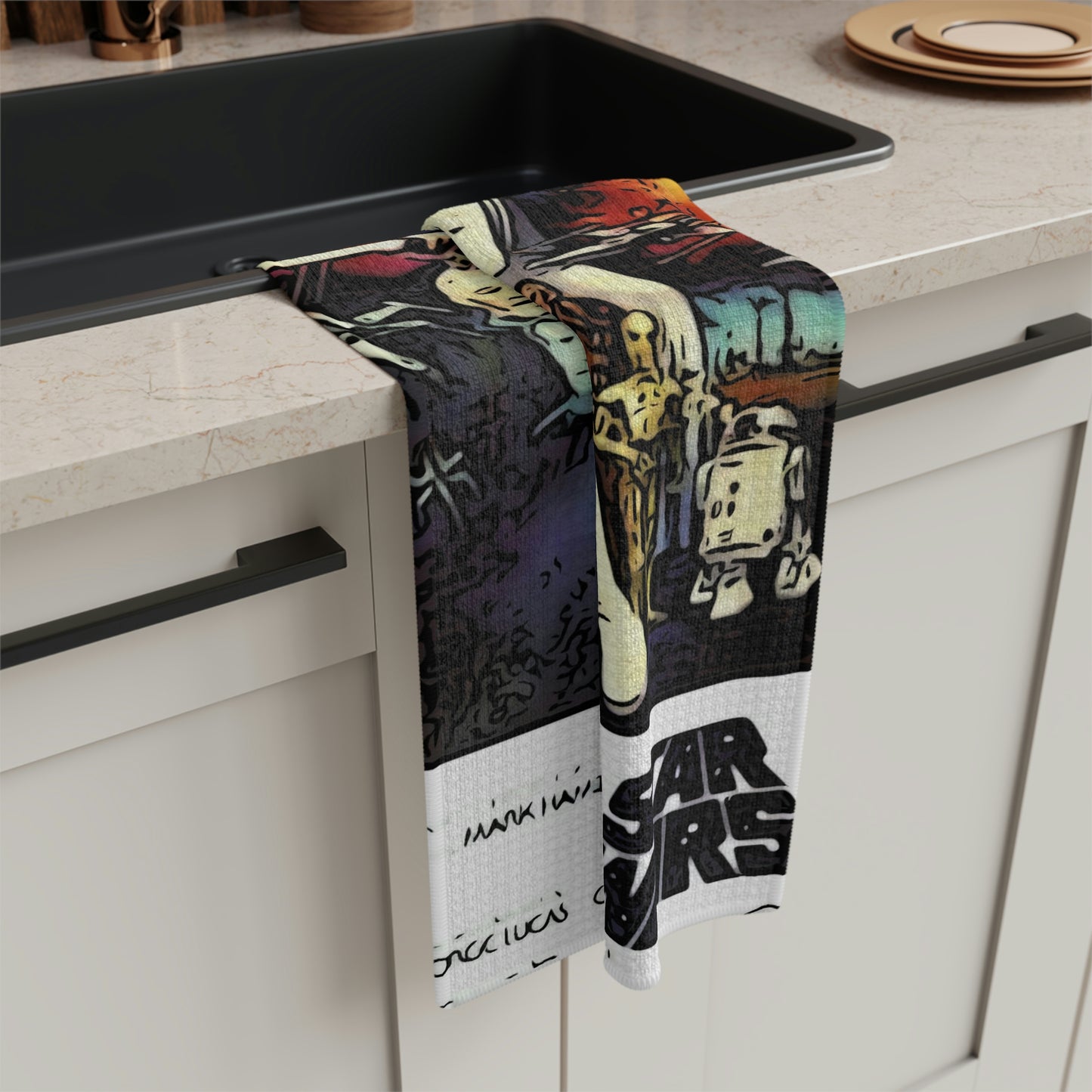 Soft Tea Towel Star Wars Movie Poster Vintage