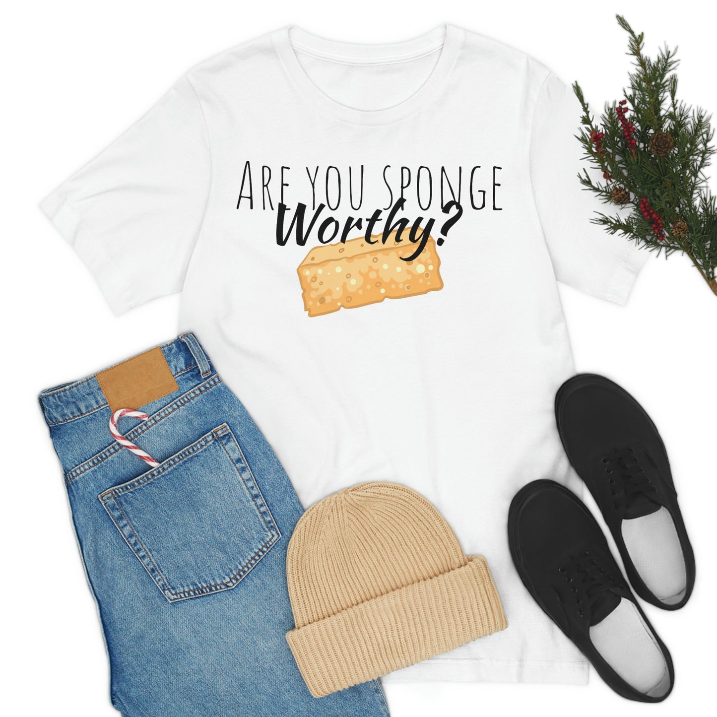 Unisex Jersey Short Sleeve Tee Sponge worthy