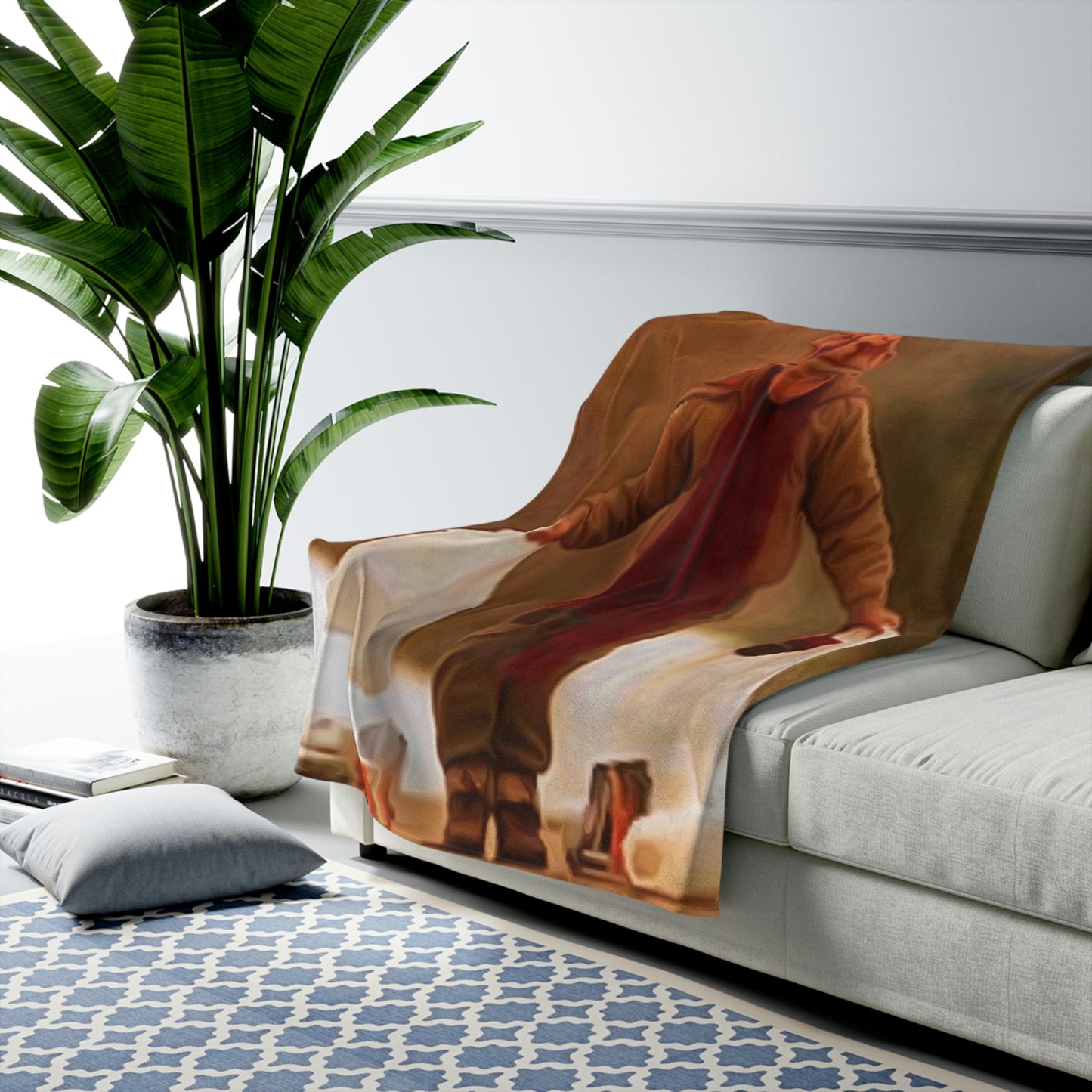 Velveteen Plush Blanket Home Alone Kevin