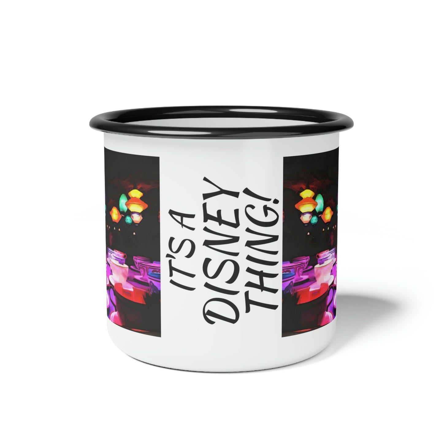 A Enamel Camp Cup Disneyland ~Mad Tea Party~ It's A Disney Thing!