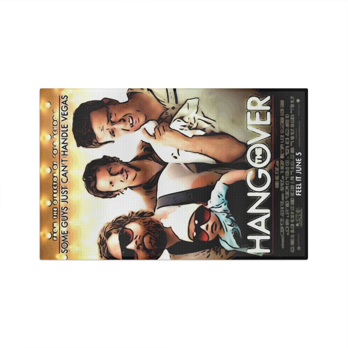 Soft Tea Towel ~The Hangover Movie ~ Poster