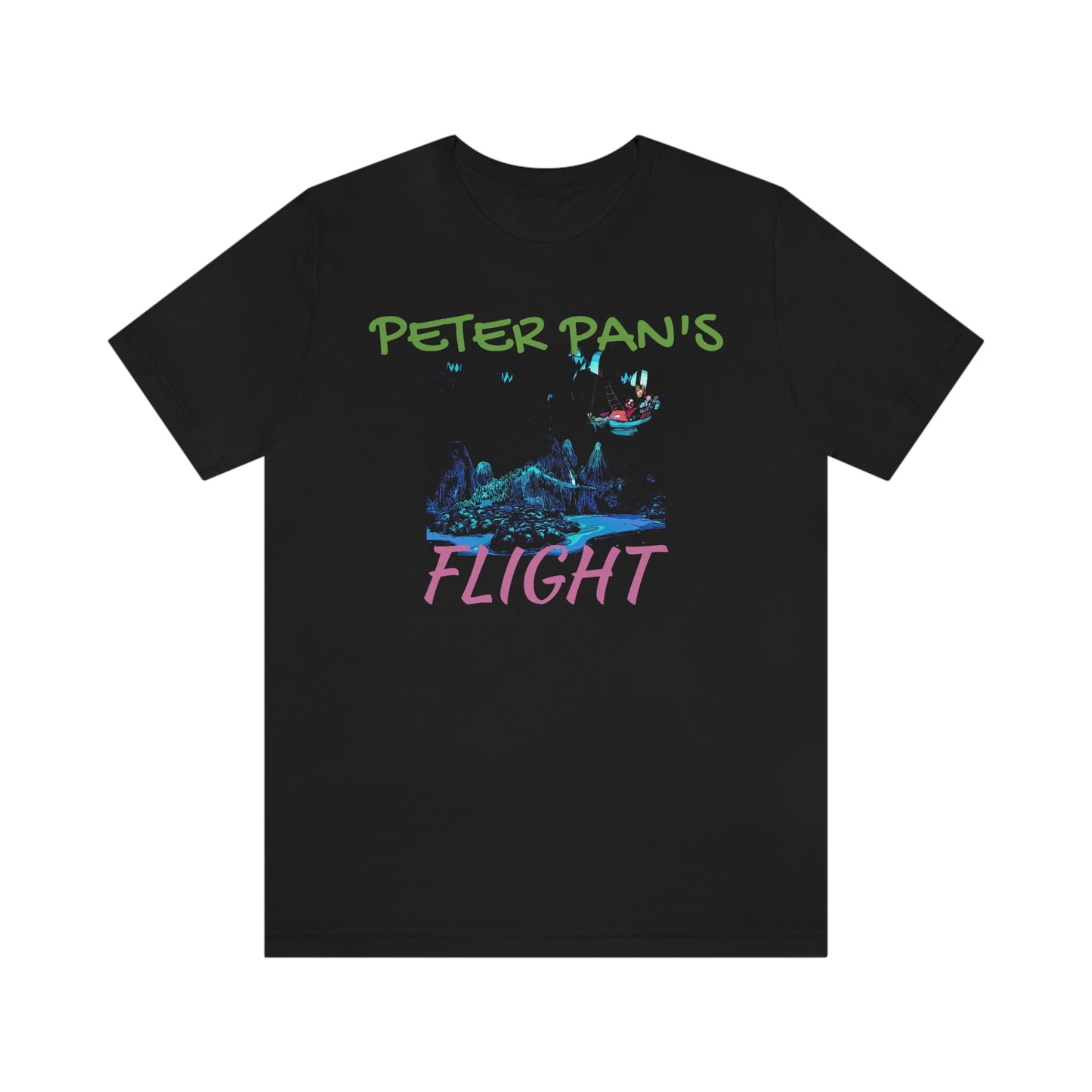 Unisex Jersey Short Sleeve Tee PETER PANS FLIGHT