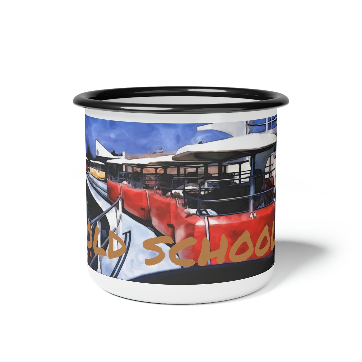 Copy of Enamel Camp Cup Disneyland ~ People Mover - Old School