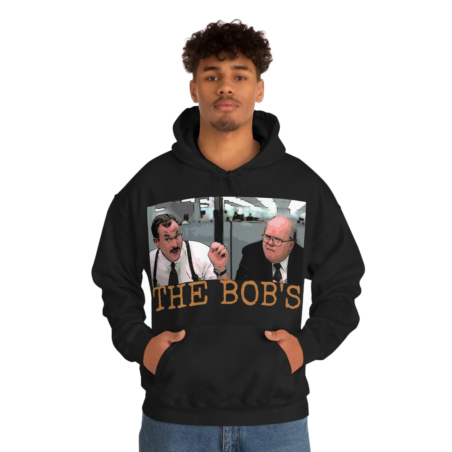 Unisex Heavy Blend™ Hooded Sweatshirt Office space ~ The Bob's