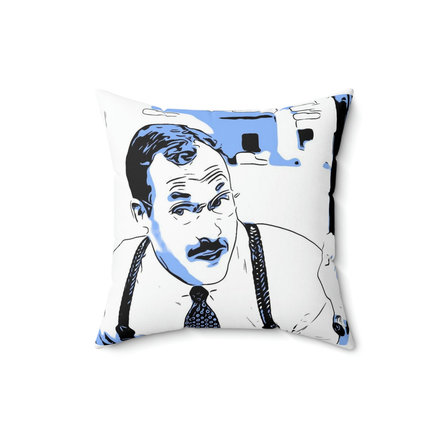 Spun Polyester Square Pillow ~Office Space ~ The Bobs ~