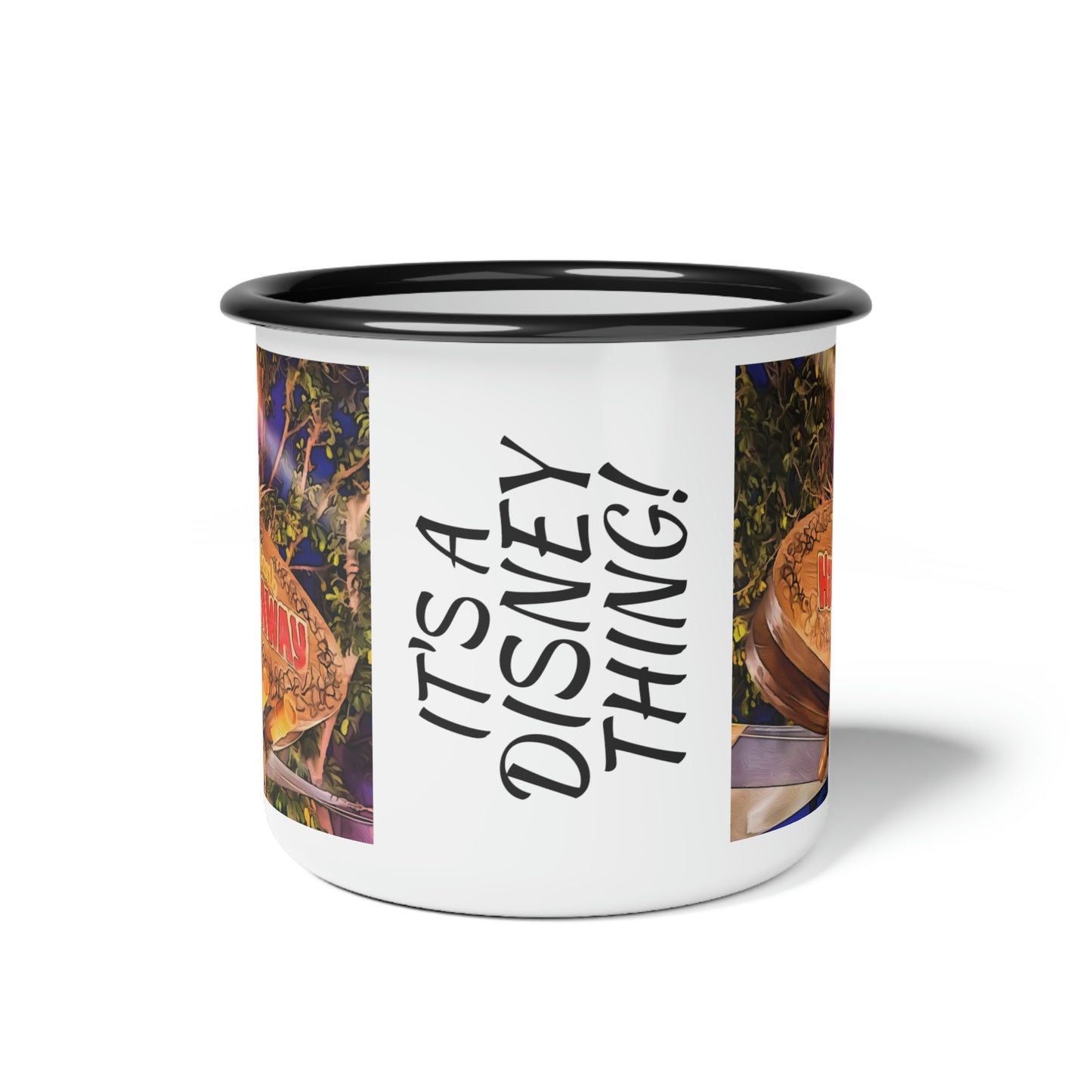 A Enamel Camp Cup Disneyland ~Tropical Hide Away~ It's A Disney Thing!